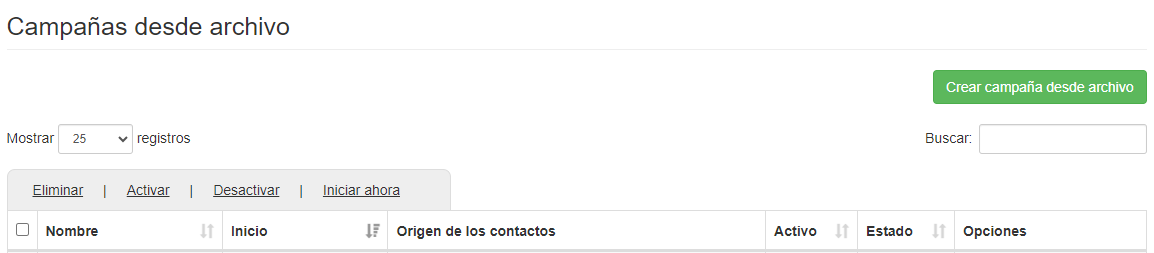 Configurar campaña - Mensagia