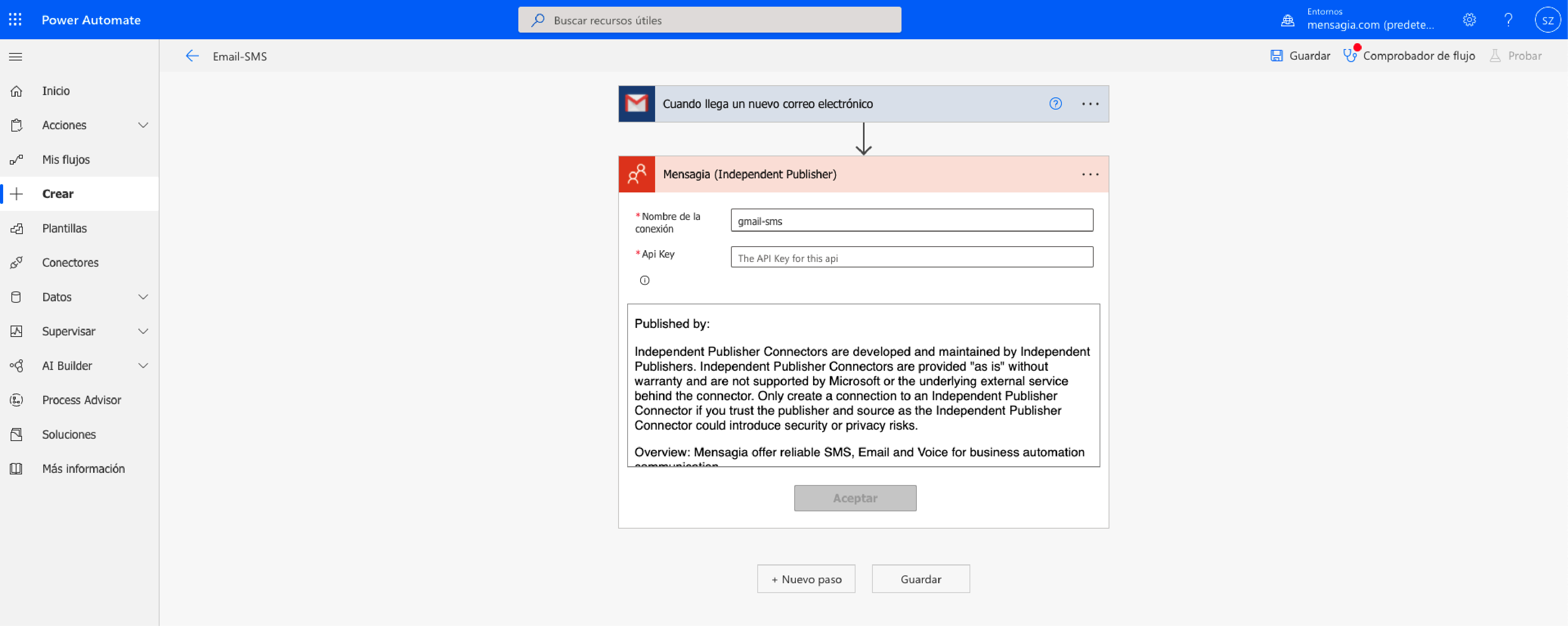 Automatiza con Power Automate y Mensagia - Mensagia
